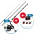Feeder set Delphin Yakuza Feeder 3,00m 100gr