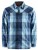 Flanelová Košile Grundéns Bankside Lined Shacket Ocean Plaid Velikost XXXL