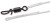 Fluorokarbonski Predvez Carp'R'Us Clearwater Gizmo Swivel Leader 92cm