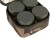 Futrola s posudama Fox Camolite 6 Pot Hookbait Case