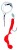 Gotova Oprema ICE Fish Twister 11cm Crvena