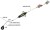 Gotovi Predvez Black Cat Worm River Rig 2m