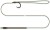 Gotovi predvez MADCAT Standard Pellet Rig 0,95mm 2/0, Duljina 65cm