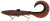 Gumena namami Westin BullTeez Curltail Inline 33cm 230gr Tonući MotorOil Burbot