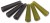 Gumeni konusi Carp'R'Us Tail Rubbers 10kom Weed