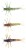 Gumeni Mamac Savage Gear 3D TPE Mayfly Nymph 5cm 2,5gr