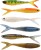 Gumová Nástraha Berkley Cullminnow Mixpack Dark Water 10cm 4,5gr
