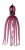 Gumová Nástraha DAM Salt-X Octo Teaser 250gr Pink Seduction UV