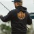 Hoodica Grundéns Displacement DWR Hoodie Logo Anchor Black