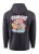 Hoodica Grundéns Hot Rod FZ Hoodie Black Veličina XXL