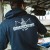 Hoodica Grundéns Logo boat Hoodie Dark Navy