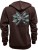 Hoodica Gunki Chief Brown Hoody