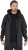 Hoodica Matrix Charcoal Marl Zip Hoody