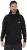 Hoodica Matrix Pullover Hoody Black Marl