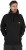 Hoodica Matrix Pullover Hoody Black Marl