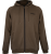 Hoodica na patent s kapuljačom Avid Carp Compound Zip Hoodie Smeđa Veličina M