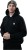 Hoodica Nash Make It Happen Badge Zipped Hoody Black Veličina S