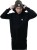 Hoodica Nash Make It Happen Badge Zipped Hoody Black