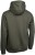 Hoodica Nash Make It Happen Badge Zipped Hoody Green