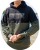 Hoodica s kapuljačom KWO Pattern Hoodie Veličina XXL