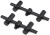 Hrazda na Prúty Fox Black Label Slim Adjustable Buzz Bars 3 Prúty
