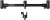 Hrazda Prologic Element Quick Release 3 Štapna Buzz Bar 3 Štapovi 28 - 40cm