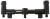 Hrazda Starbaits na 2 pruta Buzz Bar Black Spot Magnet