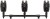 Hrazda za 3 Štapa ZFish Buzzer Bar ZFX 3 Rods