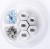 Hrotovi za potplat Grundéns Hexagrip Cleat & Stud Puck Pack - Silver vel. O/S