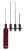 Igla Garda Boilie Metal deluxe 4in1 Crvena
