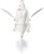 Imitacija Slepeće Savage Gear 3D Slepič 12,5cm 54gr Bijela
