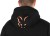 Jakna Fox Collection Sherpa Jacket Black & Orange