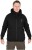 Jakna Fox Collection Sherpa Jacket Black & Orange