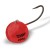 Jig glava Black Cat Fire-Ball crvena 6/0 200gr