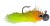 Jig glava DK FISHING Flashjig YR Veličina 1/0 6gr