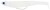 Jig glava Westin Magic Minnow Weedless Jig #1/0 Bright White Težina 28gr