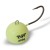 Jigova Glava Black Cat Fire-Ball Fosforna 6/0 160gr