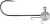 Jigova Glava Mikado Stringer Eye Jig BN 10gr Veličina 8/0