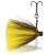 Jigova glava Zavrtavajuća Zebco Mouse Jig Head 6cm 10gr Crna/Zlatna