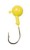 Jigová Hlavička Mustad Žltá Gramáž 8gr