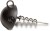 Jigová Hlavička Zavrtávací Kulatá Quantum Q-Screw-Jigs 25gr