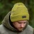 Kapa Avid Carp Marl Knit Beanie - Yellow