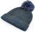 Kapa Preston Marled Bobble Hat