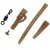 Kompletni Set za Bočno Olovo Giants Fishing Lead Clips Camo Set