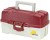 Krabička Plano One-Tray Tackle Box Maroon/Sandstone