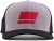 Kšiltovka Abu Garcia Flag Trucker Grey Black Black