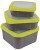 Kutija za mamac Matrix Bait Boxes Grey/Lime Veličina 3,3pt