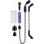 Lančani indikator Wychwood Solace Bobbin Kit Purple