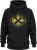 Large Fade Logo Hoody - Black/Lime Veľkosť S