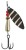 Leptir Abu Garcia Droppen Vide 14,0gr Zebra